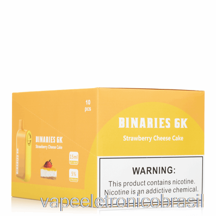 Vape Recarregável [pacote De 10] Binários Horizonte 6k 6000 Descartáveis